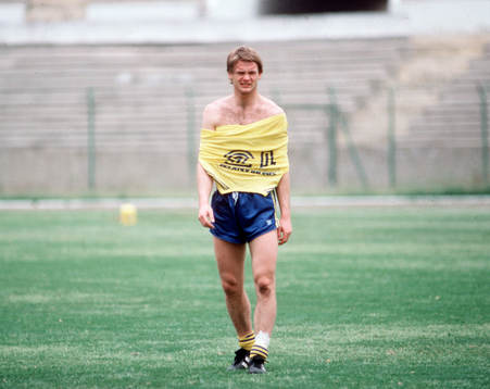 Fotboll, Torbjörn Nilsson, Sverige, träning