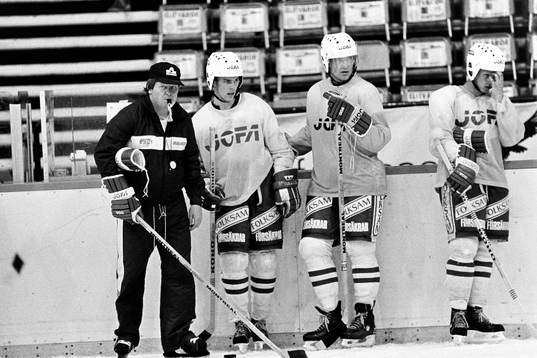 Håkan Nygren, tränare, Thomas Olofsson, Per-Arne