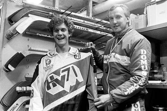 Ronnie Nilsson och Curt Lundmark, tränare