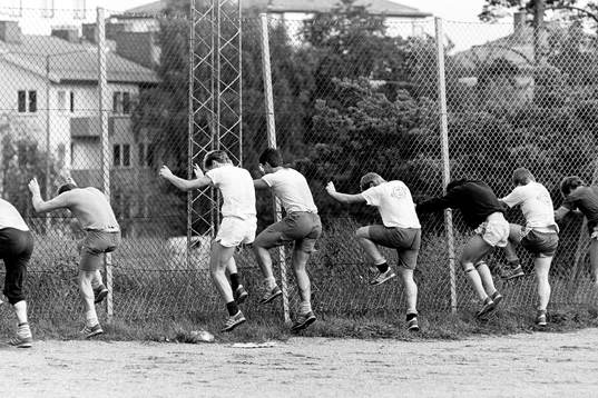 AIK tränar utomhus