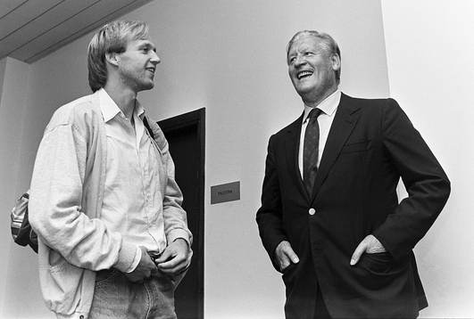 Dan Corneliusson, Como och Nils Liedholm, tränare i Milan