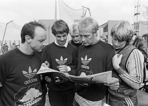 Jan Svensson, Thomas Wernerson, Peter Larsson, Mats