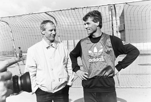 Björn Nordqvist och Glenn Hysén