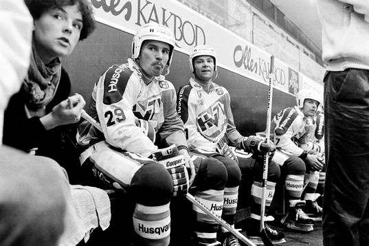 Kari Eloranta och Ivan Hansen, HV71