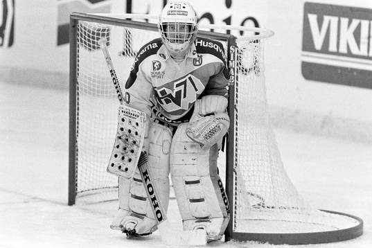 Thomas Javeblad, målvakt i HV71