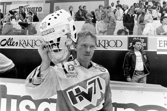 Thomas Javeblad, målvakt i HV71