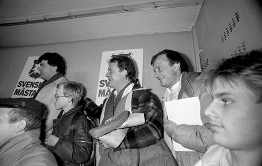 Glada öissupporter, Brasse Brännström och Fredrik