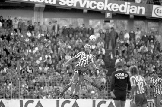 Peter Larsson, Göteborg vinner en nickduell