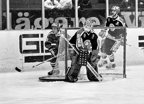 Åke Lilljebjörn, målvakt i Brynäs