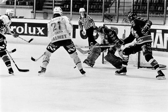 Björklövens Lars-Gunnar Pettersson framför Rolf