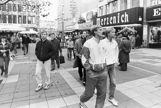 Laget på stan bl.a Peter Gerhardsson, Ulf Eriksson och