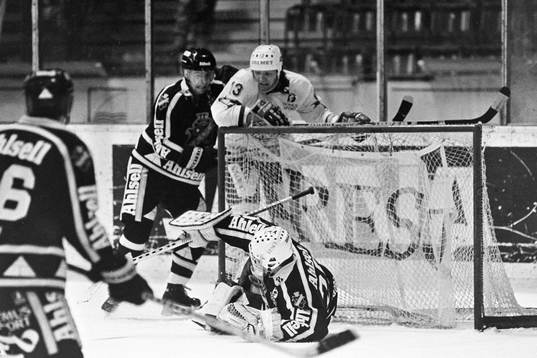 Gunnar Leidborg, målvakt I AIK