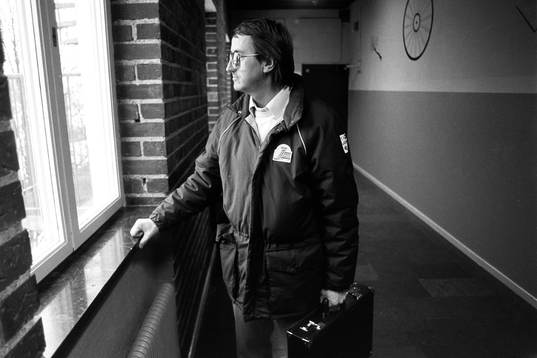 Curt Lindström, tränare jobbar som lärare