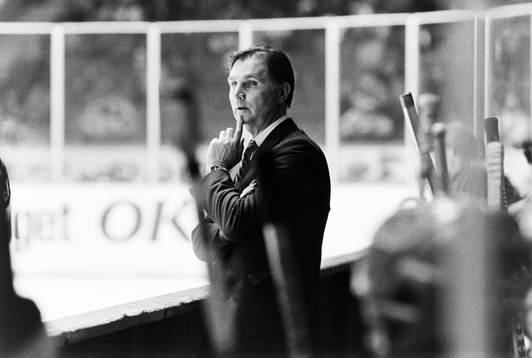 Viktor Tichonov, förbundskapten i Sovjet
