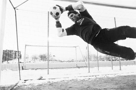 Mark White, ny målvakt i Hammarby