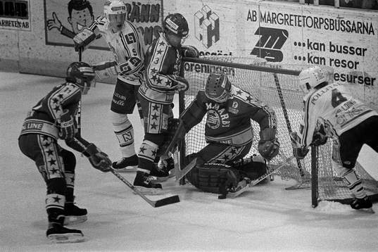 Bläddra bland fler bilder av Ishockey, Rögle - Hammarby, 1-2