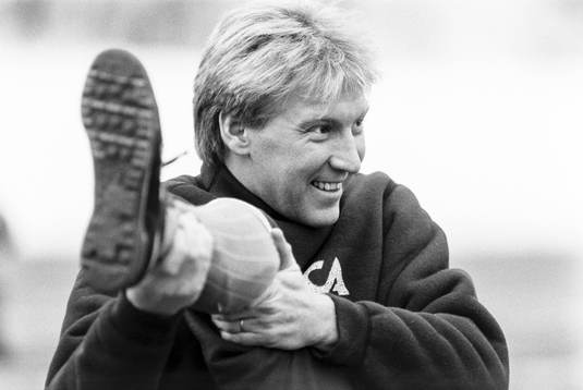 Michael Andersson på en träning