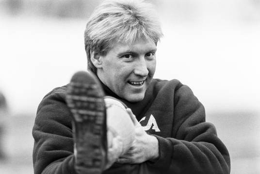 Michael Andersson på en träning
