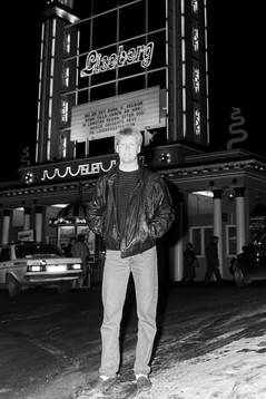 Michael Andersson utanför Liseberg