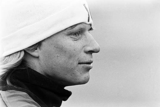 Stefan Pettersson på en träning