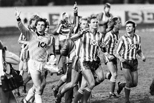 Fotboll, Europacupen, kvartsfinal, IFK Göteborg -