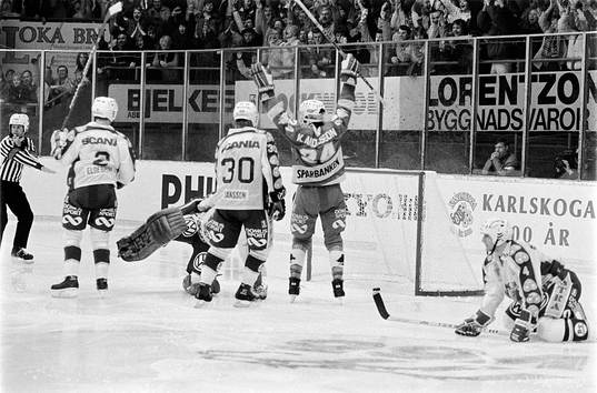 Kent-Erik Andersson, Färjestad jublar
