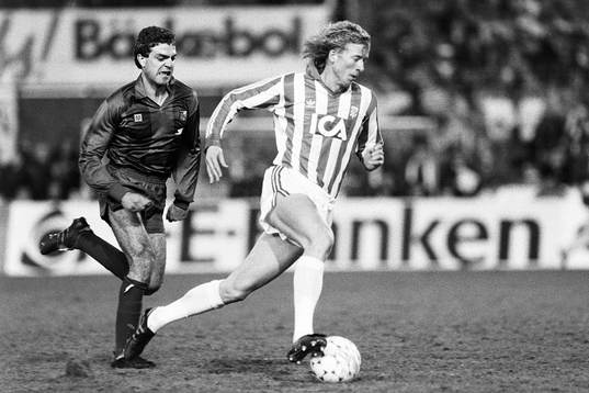 Fotboll, Europacupen, semifinal, IFK Göteborg - Barcelona,