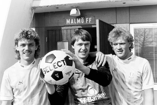 Ulf Johansson, Peter Joelsson, målvakt och Håkan Lindman
