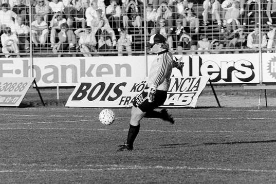 Leif Nilsson, målvakt i Landskrona