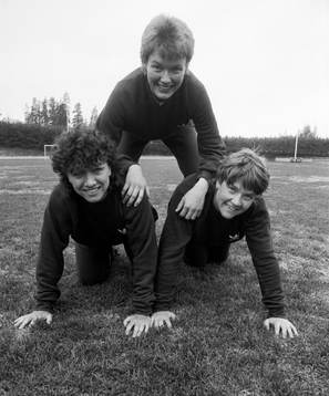 Anette Börjesson, Lena Videkull och Pia Sundhage