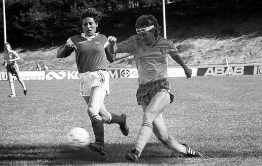 Fotboll, Dam, EM-Kval, Sverige - Frankrike, 1-0