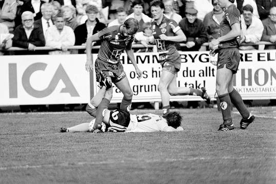 Bo Andersson, Mjällby stoppas