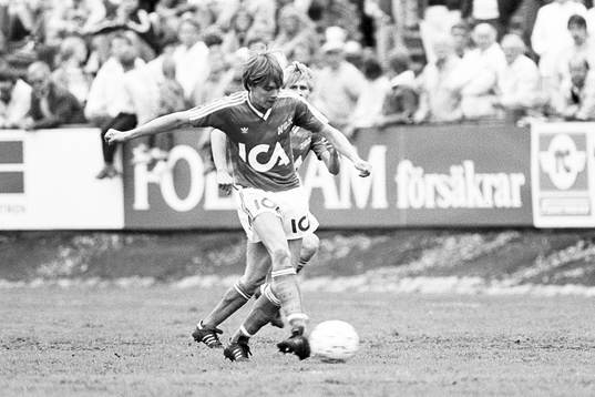 Per Olsson, Halmstad med bollen