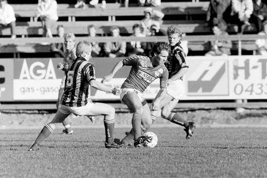 Håkan Davidsson, Markaryd med bollen