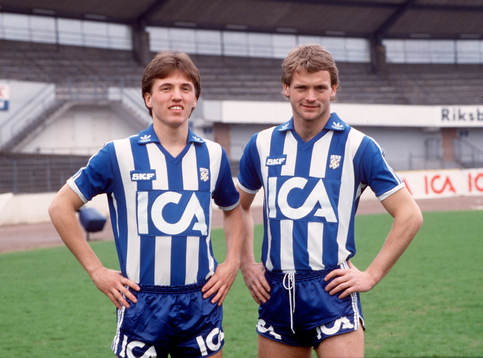 Fotboll, Allsvenskan, Mats Gren och Torbjörn Nilsson,