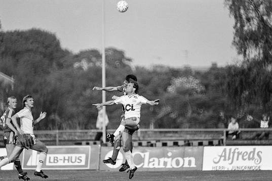 Hans Holmqvist, Hammarby i en nickduell
