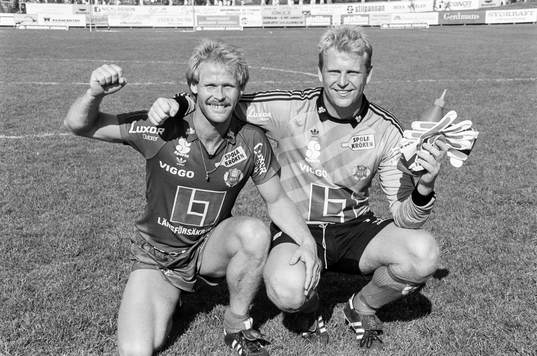 Sven-Åke Landgren och Mats Strandberg, målvakt i
