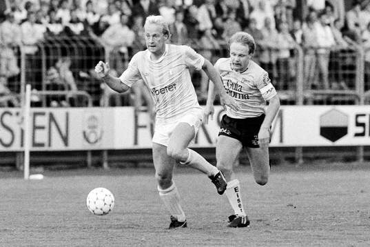 Mats Magnusson, Malmö med elfsborgs Christer Kvist i ryggen
