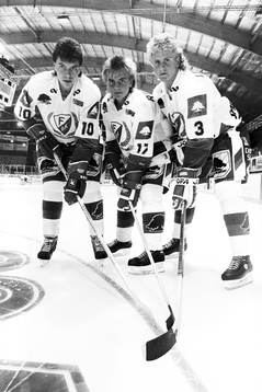 Roger Johansson, Daniel Rydmark och Patrik Lundbäck