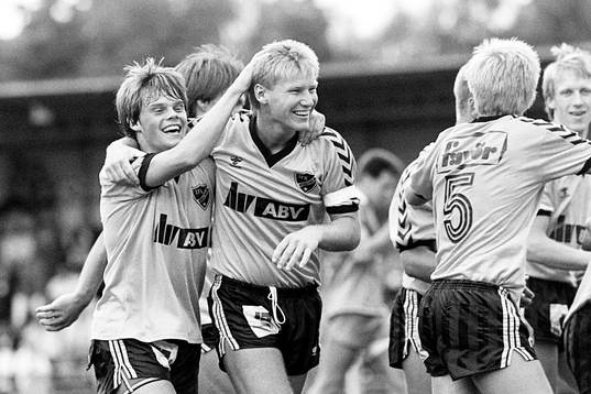 Peter Persson och Stefan Lindell, Hässleholm jublar