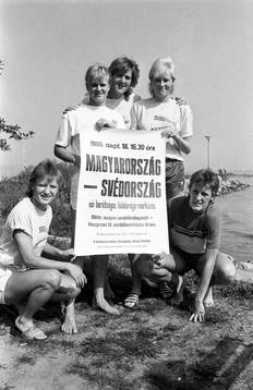 Fr.v Doris Uusitalo, Karin Åhman, Marina Persson, Anna