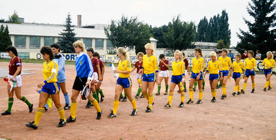 Fotboll, Dam, Landskamp, Ungern - Sverige 1-4