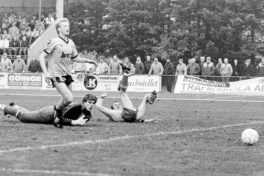 Fotboll, Kval till nya div 1, IFK Hässleholm - Tyresö,