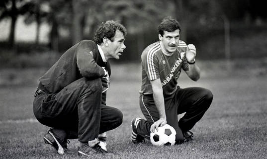 Jan Möller och Olle Nordin, förbundskapten