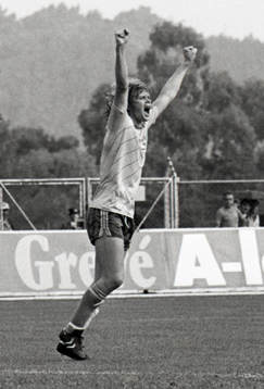 Glenn Strömberg, jubel, glädje