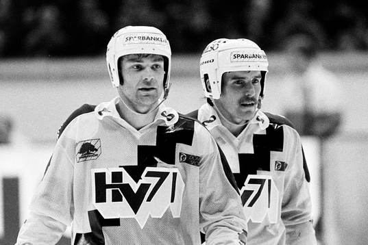 Ivan Hansen och Kari Eloranta, HV71