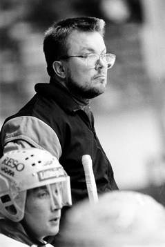 Leif Boork, tränare i Djurgården
