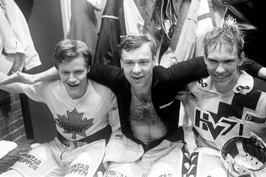 Peter Eriksson, Ivan Hansén och Peter Eriksson