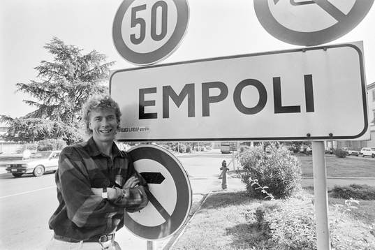 Johnny Ekström, nyförvärv i Empoli