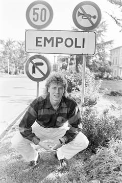 Johnny Ekström, nyförvärv i Empoli